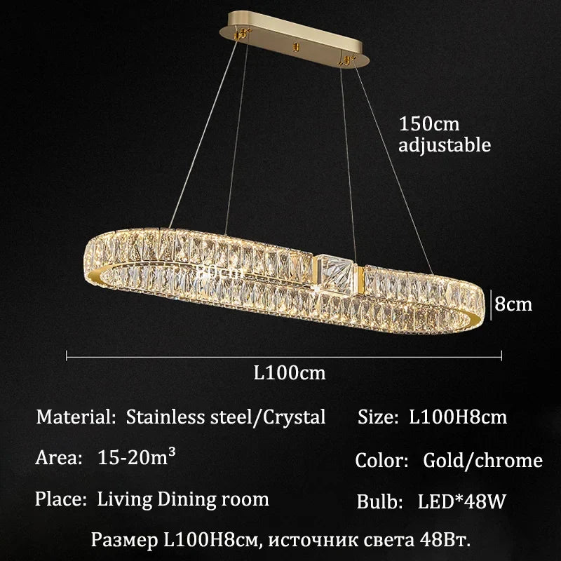 Afralia™ Crystal Chandeliers: Modern Luxury Lighting for Home Villa Living Dining Room Decor