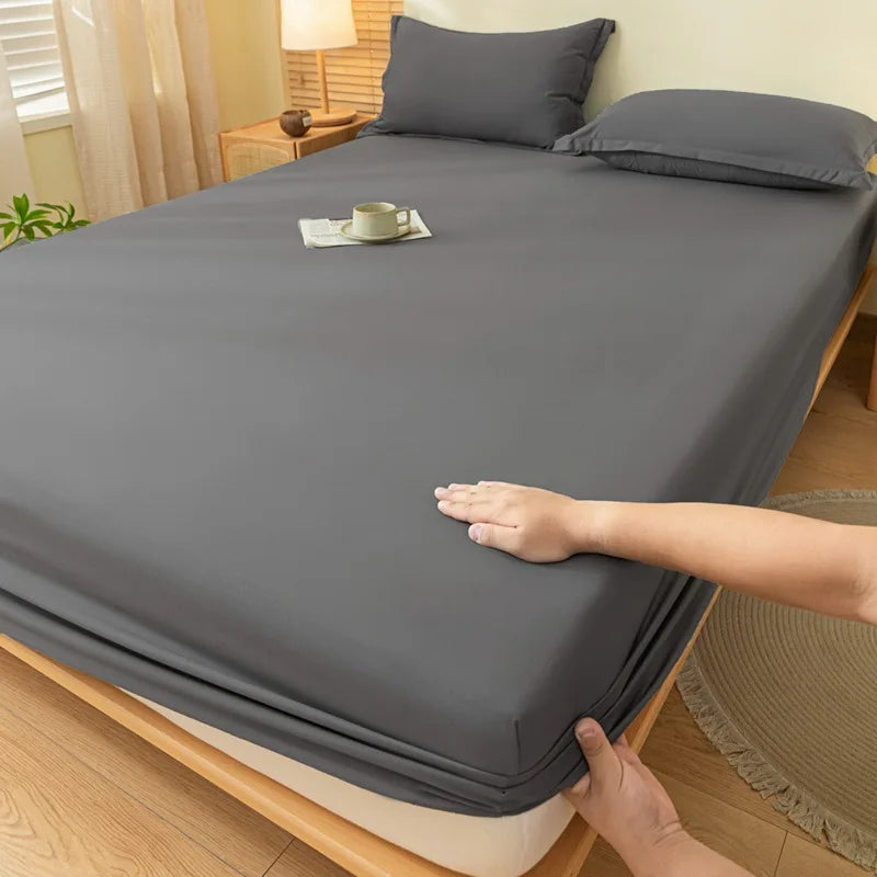 Afralia™ Winter Fitted Sheet: Soft & Cozy Full Bed Cover Set, 150/160/180x200cm
