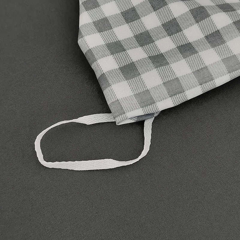 Afralia™ Simple Striped Check Cotton Bedding Sets for Queen King Size