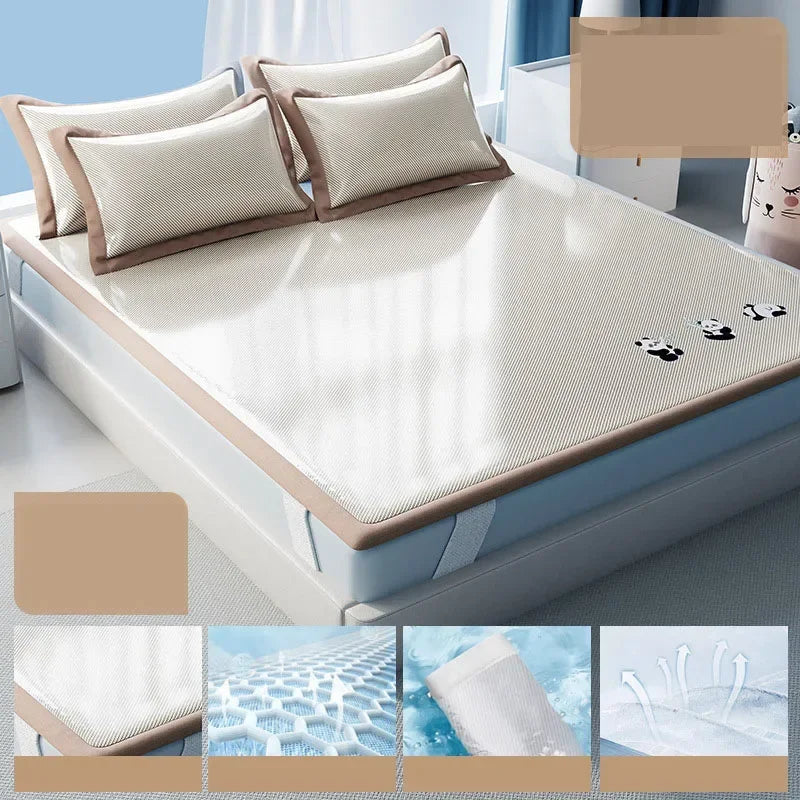 Afralia™ Cooling Antibacterial Mattress: High-quality, Skin-friendly, Breathable, Foldable, Summer Mat Protector