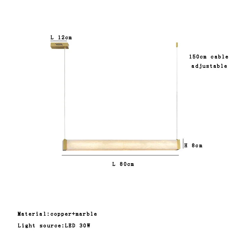 Afralia™ Spanish Natural Lucite Pendant Lighting, Luxury Indoor Adjustable Fixtures