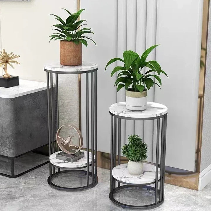 Afralia™ Metal Round Side Table: Minimalist Nordic Design for Living Room