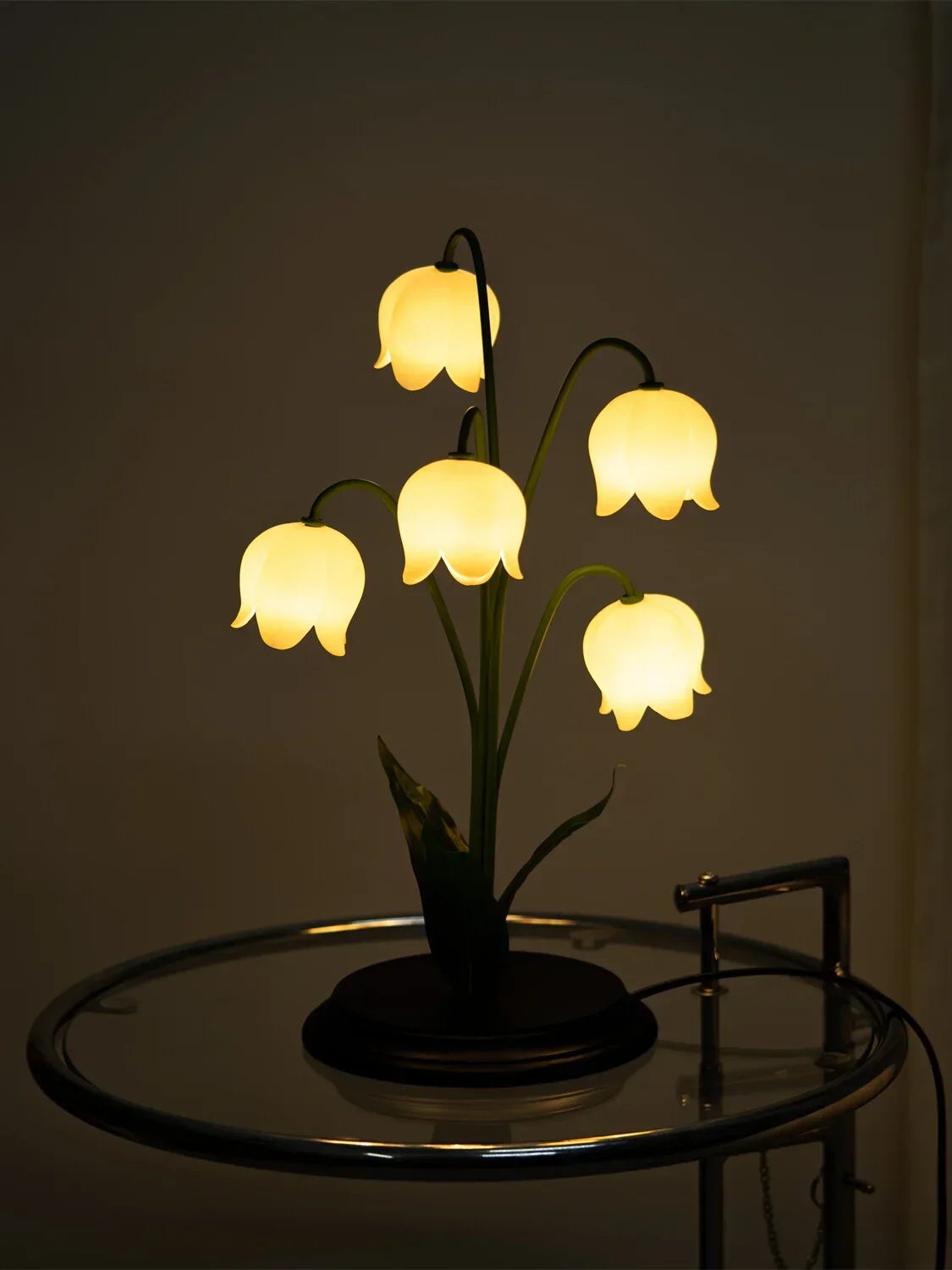 Afralia™ LED Flower Table Lamp - Decorative Desk Light for Bedroom, Living Room, Study