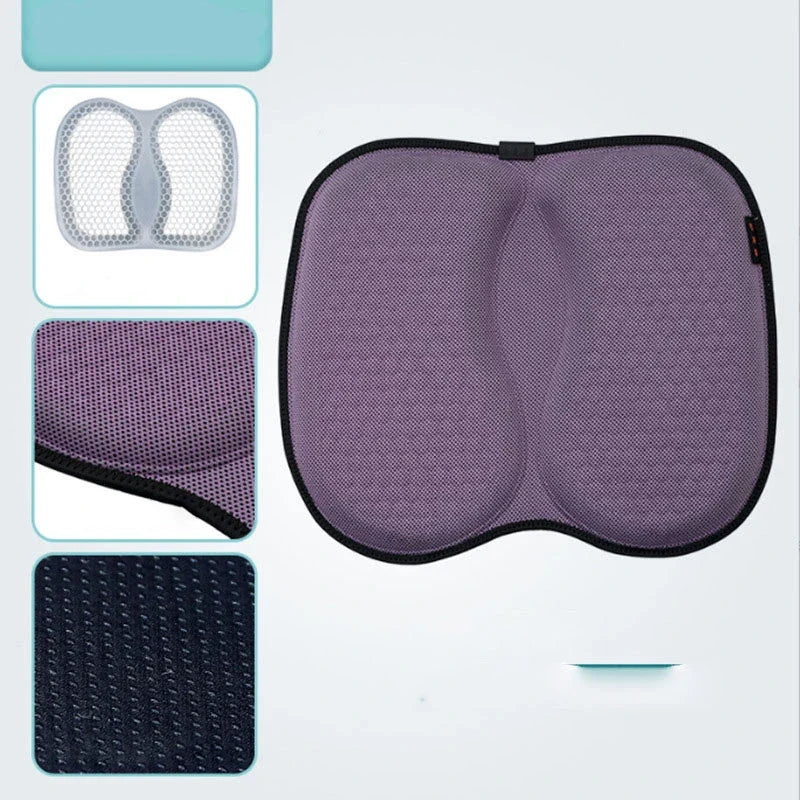 Afralia™ 3D Honeycomb Silica Gel Seat Cushion for Cool, Comfortable Sitting