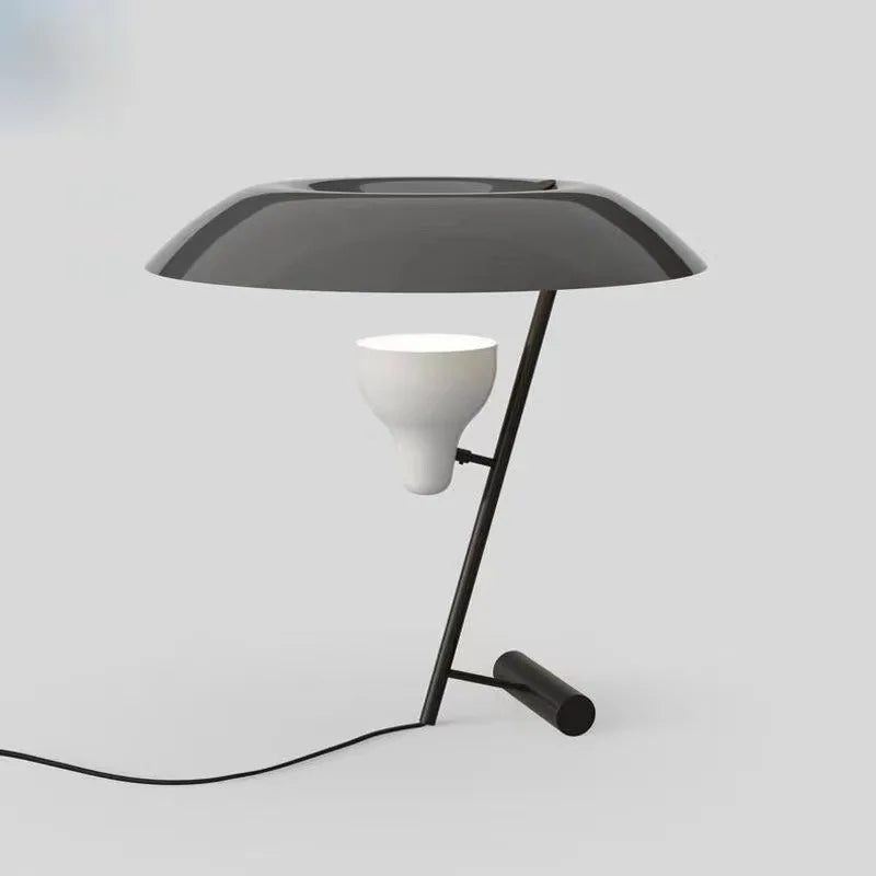 Afralia™ Nordic Minimalist Desk Lamp with Orange Lampshade for Living Study Room
