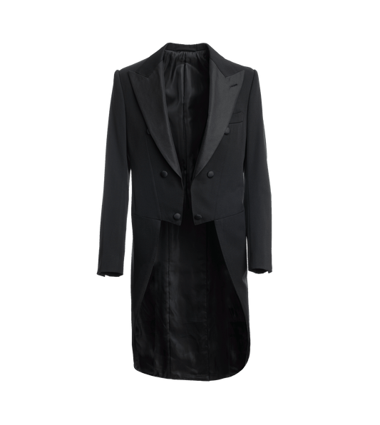 Bespoke White Tie Tailcoat Tuxedo - He Spoke Style Shop - custom suits nyc bespoke tailor midtown, noho