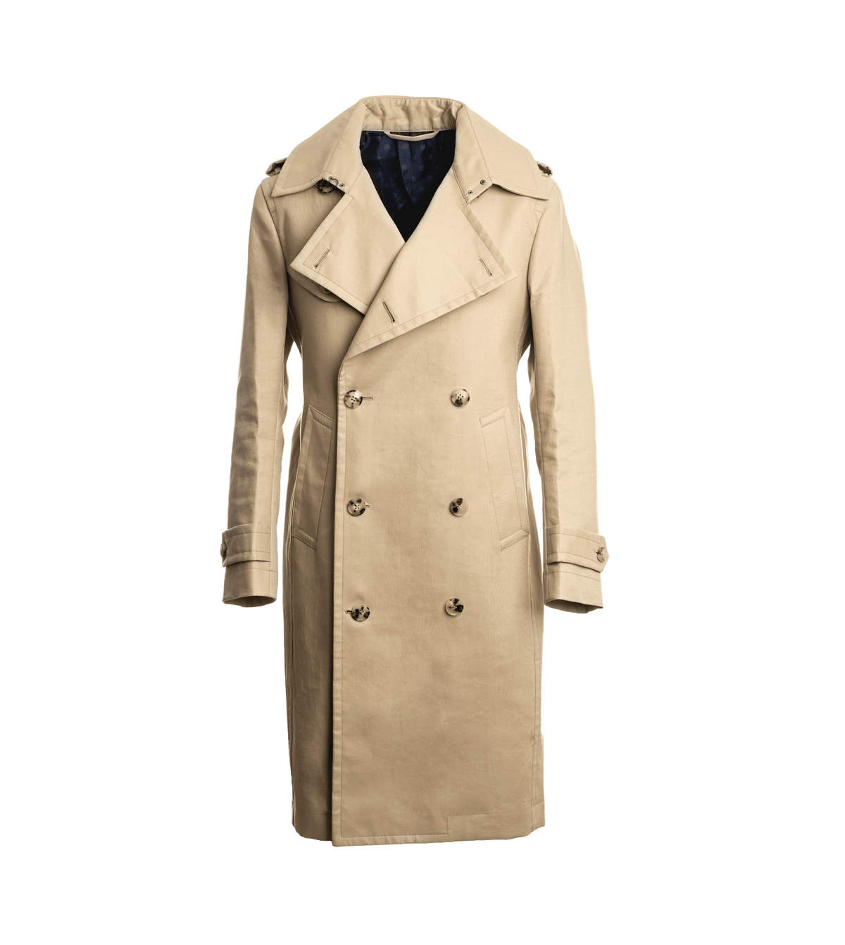 Classic Khaki Rain Coat - He Spoke Style Shop - custom suits nyc bespoke tailor midtown, noho
