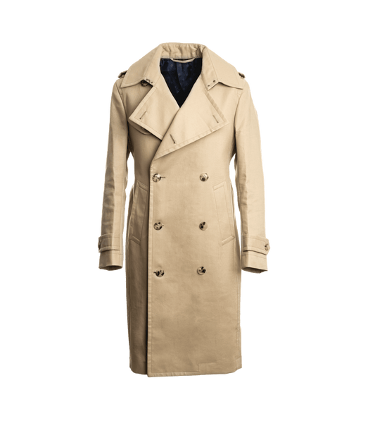 Classic Khaki Rain Coat - He Spoke Style Shop - custom suits nyc bespoke tailor midtown, noho