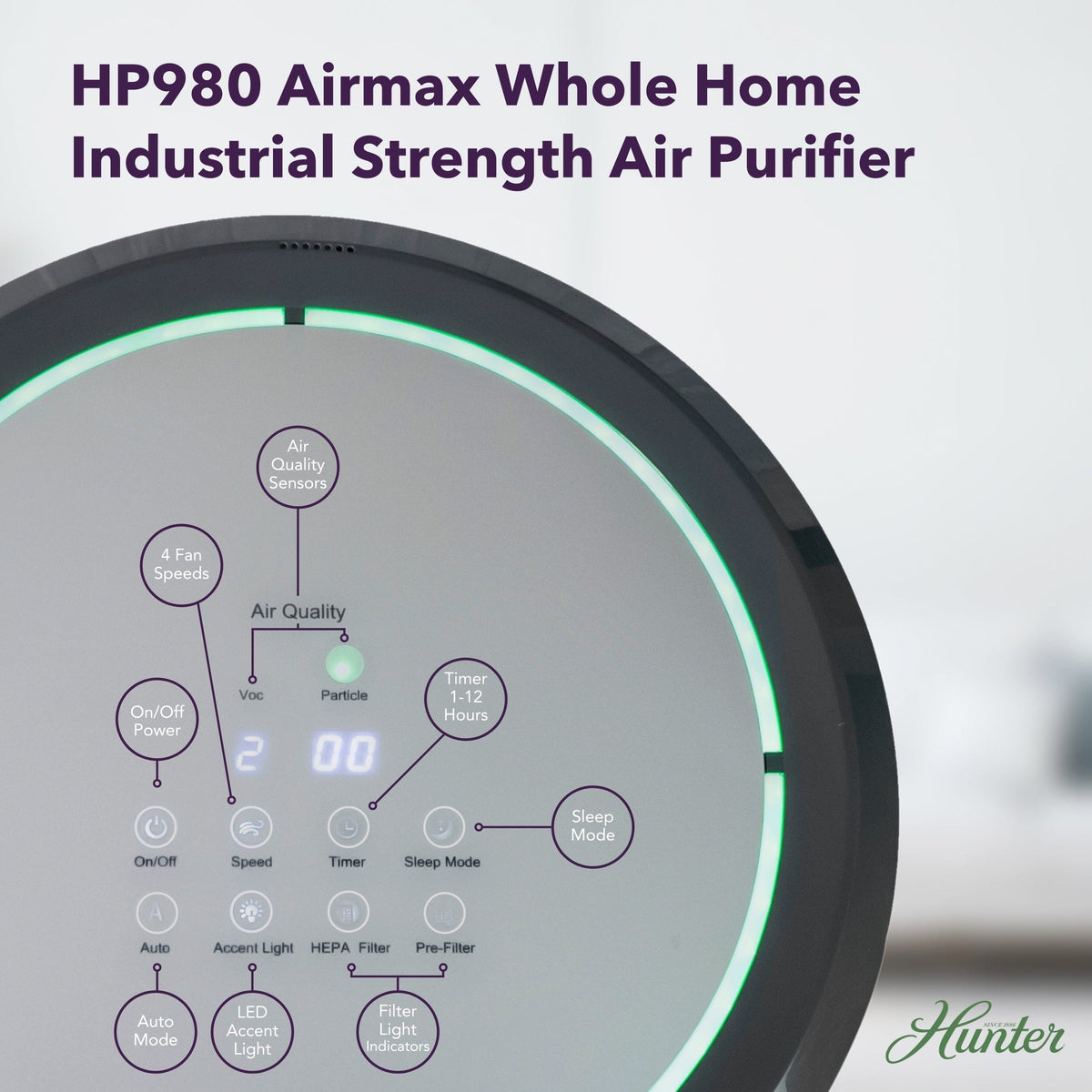 AirMax Whole Home Industrial Strength Air Purifier  HP980