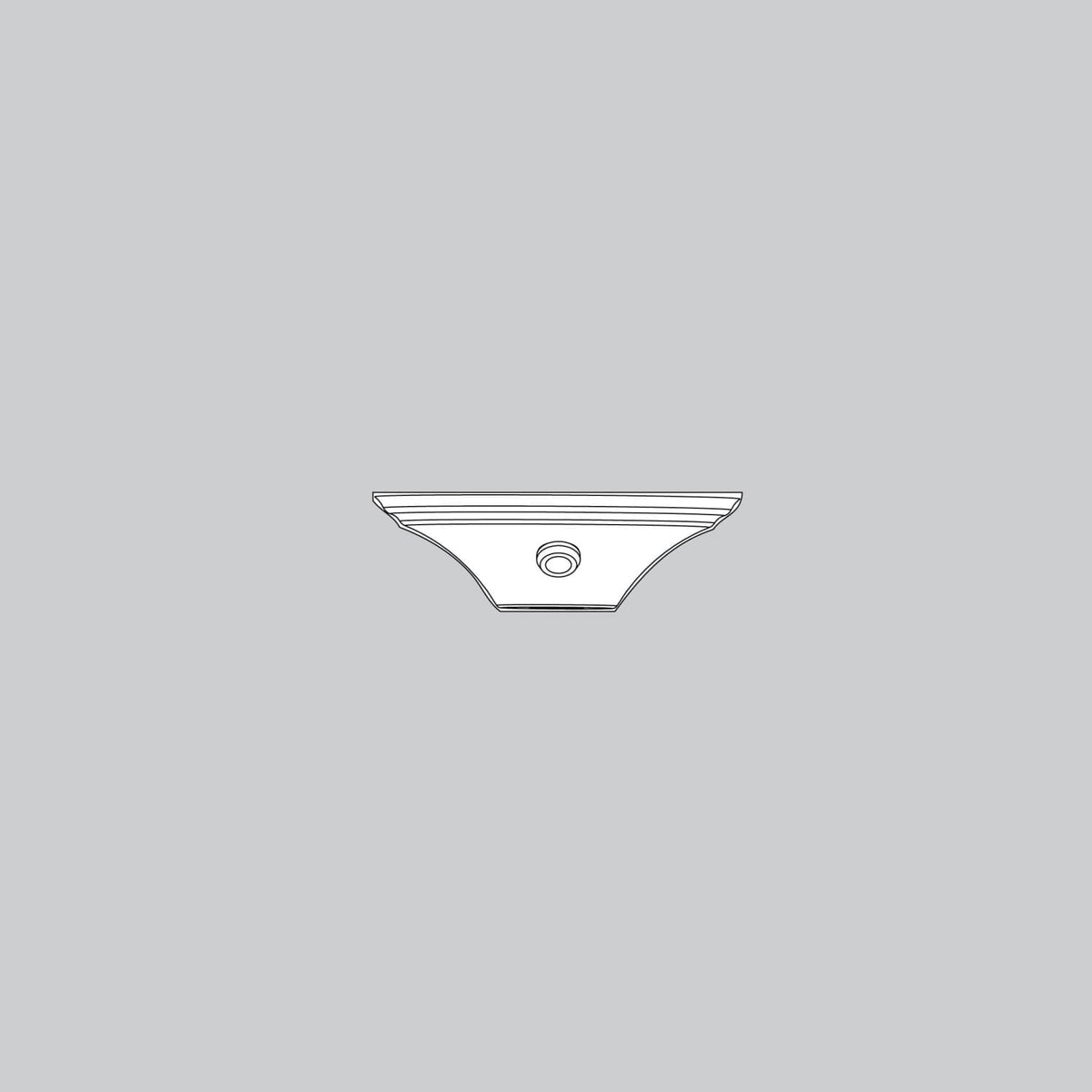 Finial Cap-White - K055901132