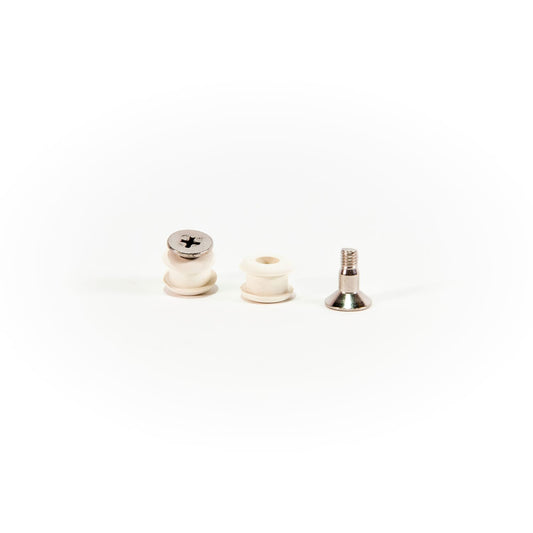 Blade Screw Kit-Chrome Screws-White Grommets - K605001000