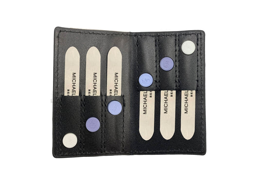 (product) 2 7/8" 3-Pack Metal Collar Stays with Magnets - custom suits nyc bespoke tailor midtown, noho