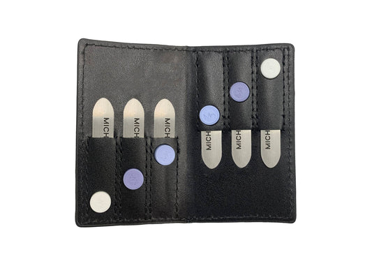 (product) 2 1/8" 3-Pack Metal Collar Stays with Magnets - custom suits nyc bespoke tailor midtown, noho